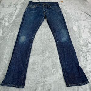 Norman Porter Philadelphia Selvedge Straight Jeans Men’s Size 30x30 Blue